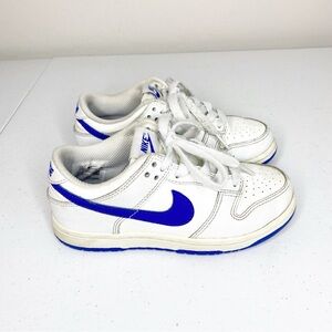 Nike Dunk Low Sneakers Summit White/Hyper Royal Size 13C